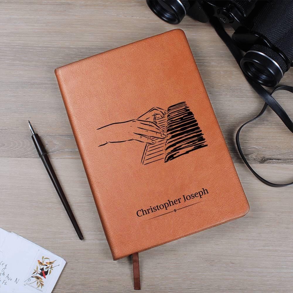 Personalized Piano Lyric Journal – Musician Gift – view 10