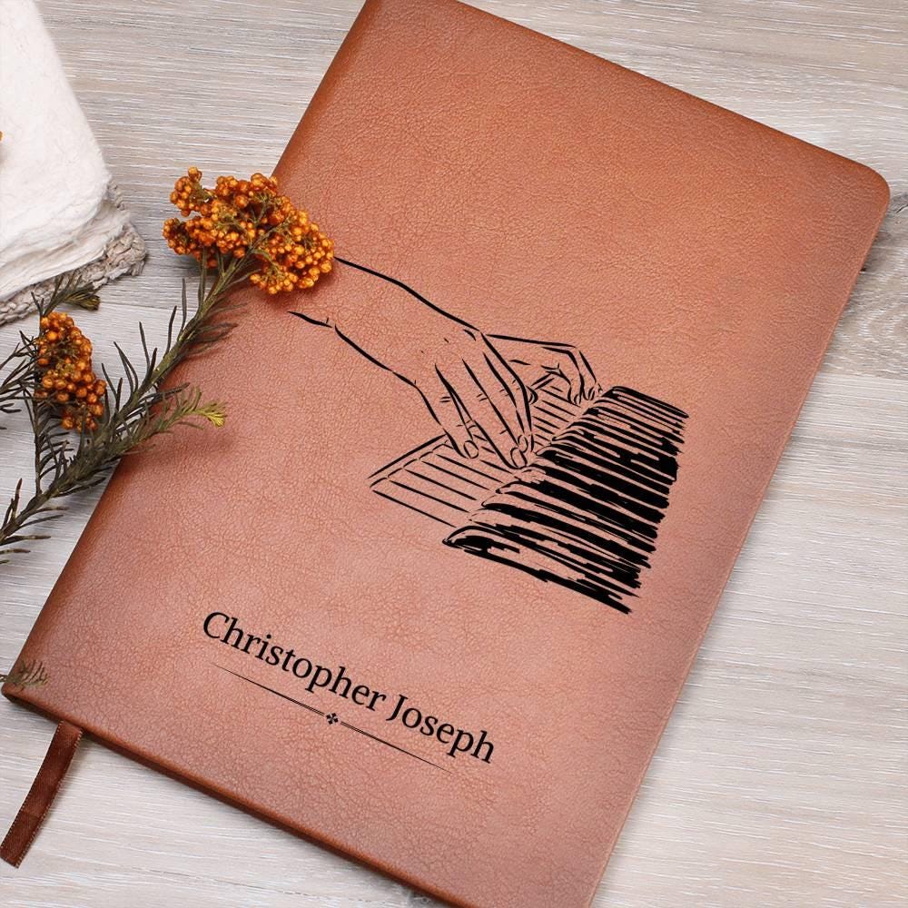 Personalized Piano Lyric Journal – Musician Gift – view 9