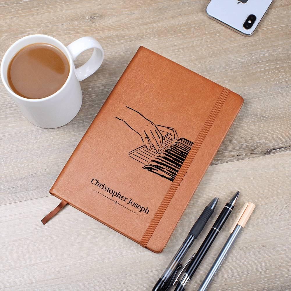 Personalized Piano Lyric Journal – Musician Gift – view 7