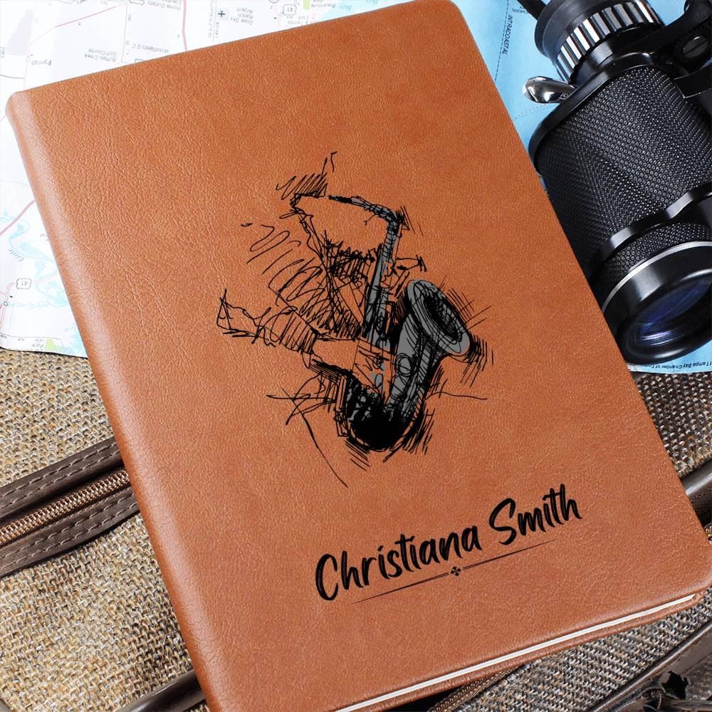 Personalized Saxophone Journal – Music Lover Gift – view 7