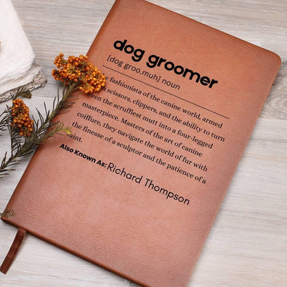 Dog Groomer Definition Journal – Gift for Dog Groomer – view 9
