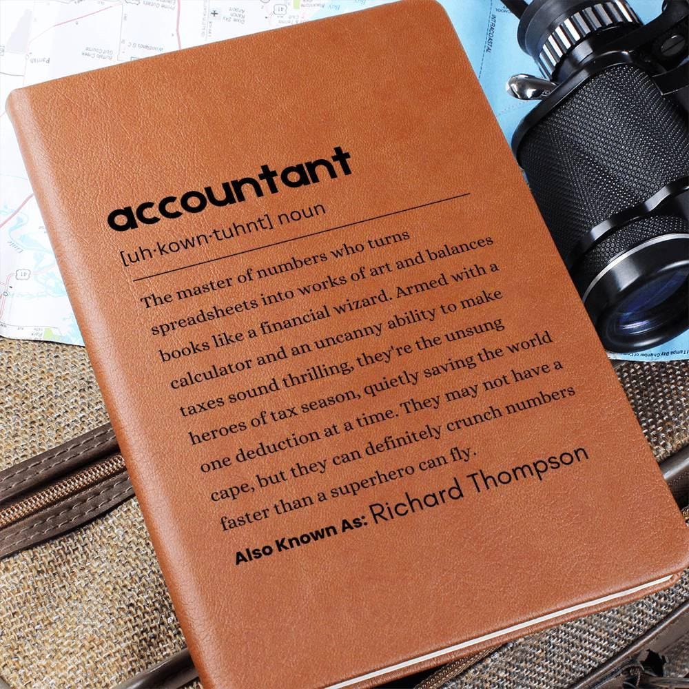 Accountant Definition Journal – Gifts for CPA – view 6