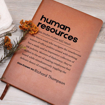 Human Resources Definition Journal – Gift for HR Professional – view 8