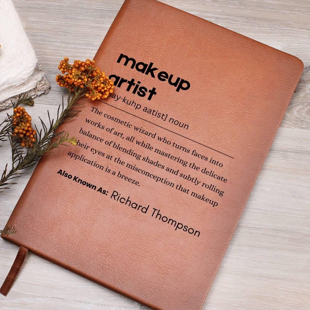 Makeup Artist Definition Journal – Gift for Cosmetologist – view 8