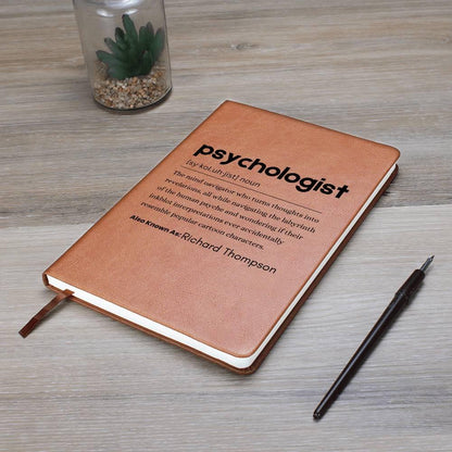 Psychologist Definition Journal – Gift for Therapists – view 8