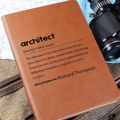 Personalized Architect Definition Journal – Gift for Architect – view 6
