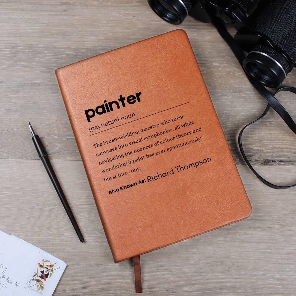 Personalized Painter Definition Journal – Gift for Painter – view 10