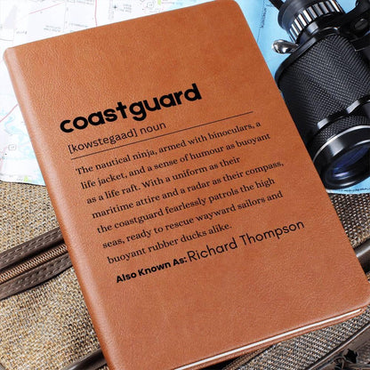 Coast Guard Personalized Definition Journal – Gift for Coast Guard