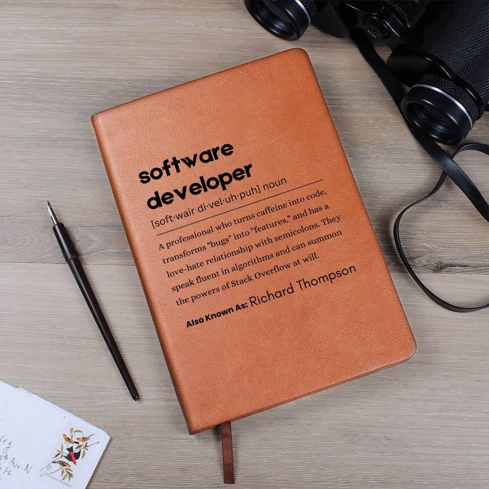 Software Developer Definition Journal – Gift for Programmer – view 10
