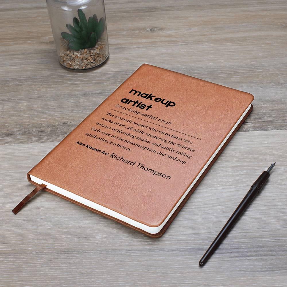 Makeup Artist Definition Journal – Gift for Cosmetologist – view 9