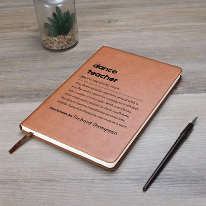 Dance Teacher Definition Journal – Gifts for Dance Instructor & Coach – view 10