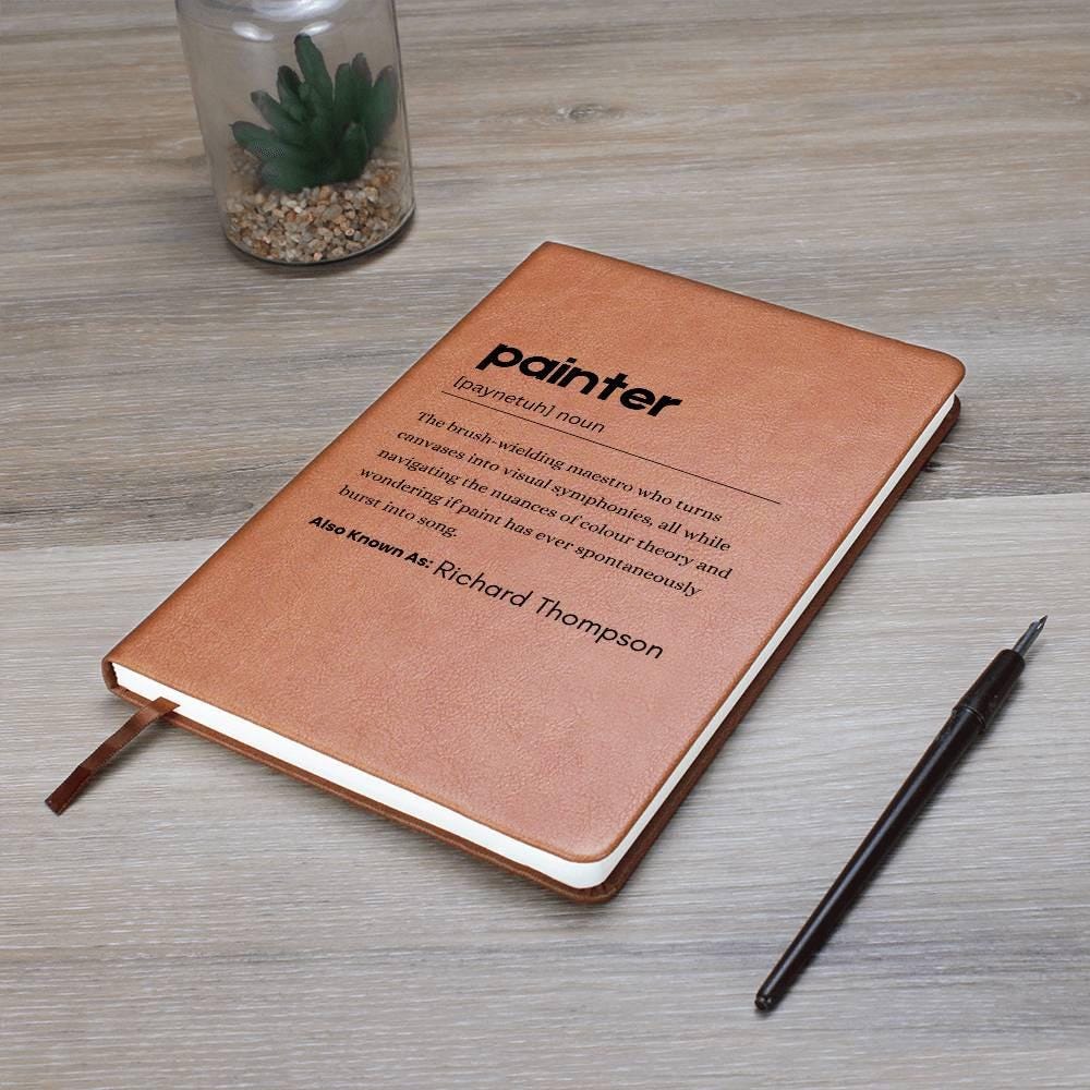 Personalized Painter Definition Journal – Gift for Painter – view 9