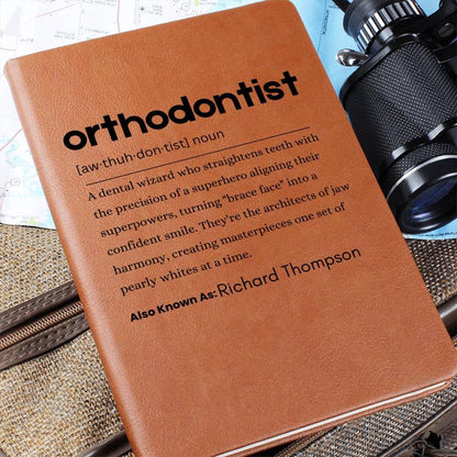 Orthodontist Definition Journal – Personalized Orthodontic Gift – view 6