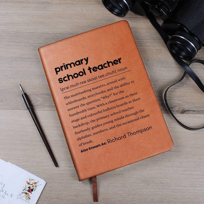 Primary School Teacher Definition Journal – Gift for teacher – view 10