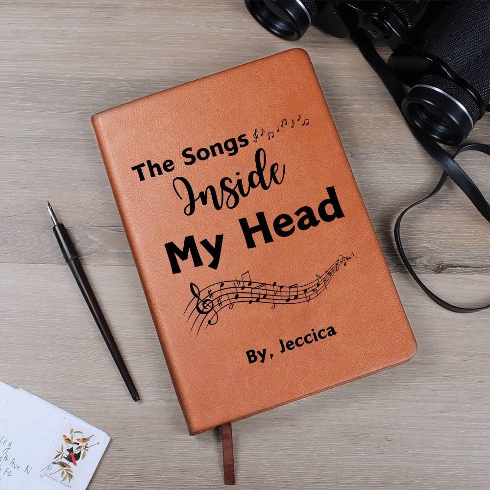 Personalized Songwriting Leather Journal – Musician Gift – view 10