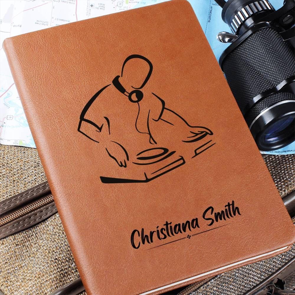 Personalized Journal for Dj – Custom Dj Appreciation Gift – view 4