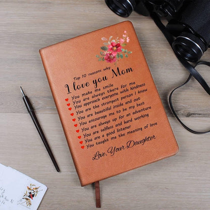 10 Reasons Why Gift for Mom Leather Journal – Mother's Day Gifts – view 6