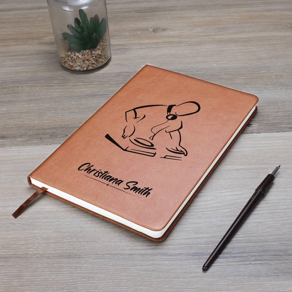 Personalized Journal for Dj – Custom Dj Appreciation Gift – view 9
