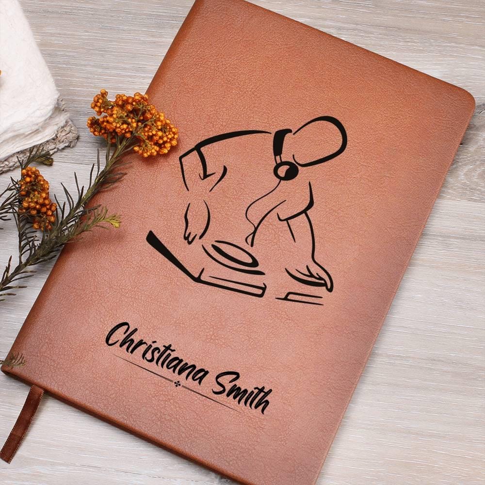 Personalized Journal for Dj – Custom Dj Appreciation Gift – view 8