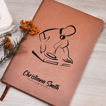 Personalized Journal for Dj – Custom Dj Appreciation Gift – view 8