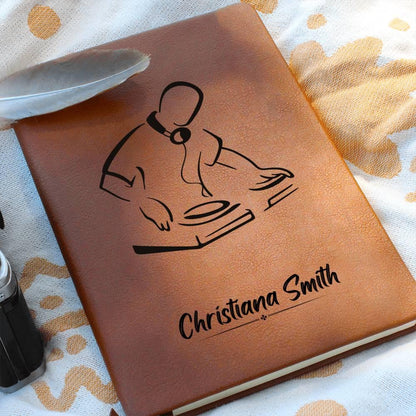 Personalized Journal for Dj – Custom Dj Appreciation Gift