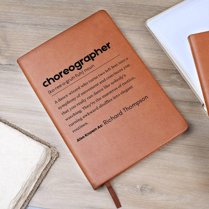 Personalized Choreographer Definition Journal – Dance Instructor Gifts – view 8
