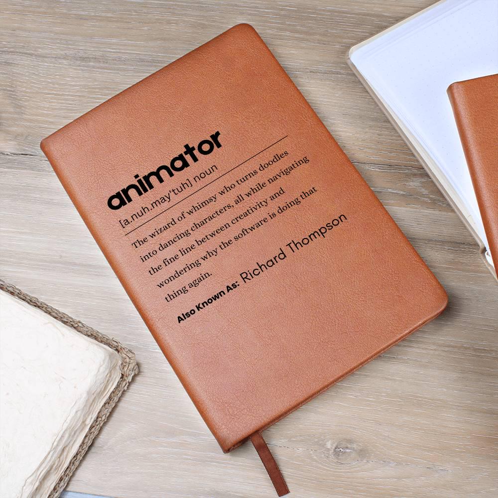 Personalized Animator Definition Journal – Gift for Animator – view 8