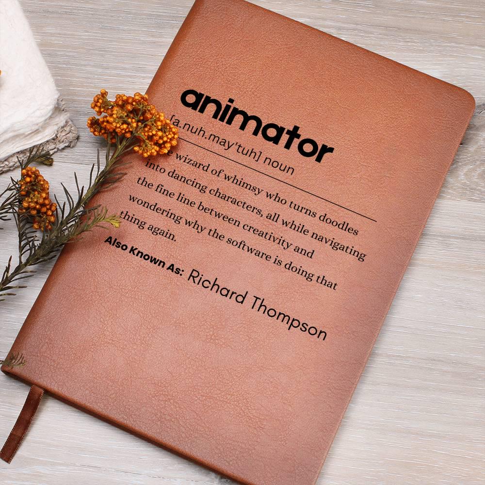 Personalized Animator Definition Journal – Gift for Animator – view 6