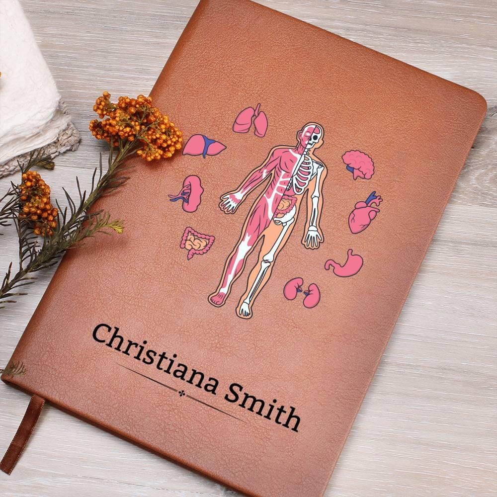 Personalizable Anatomy Journal – Medical Student Gift – view 6