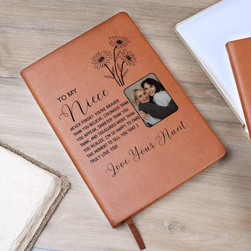 Personalized Niece Photo Journal – Niece Gifts from Aunt – view 8
