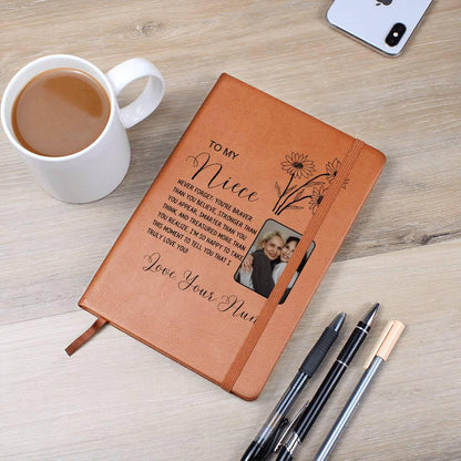 Personalized Niece Photo Journal – Niece Gifts from Aunt – view 2