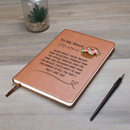 Personalized Niece Name Journal – Niece Gifts from Aunt – view 9