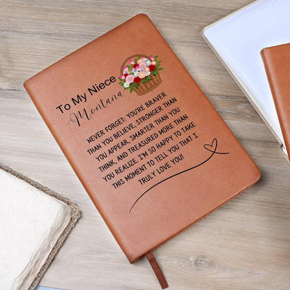 Personalized Niece Name Journal – Niece Gifts from Aunt – view 8