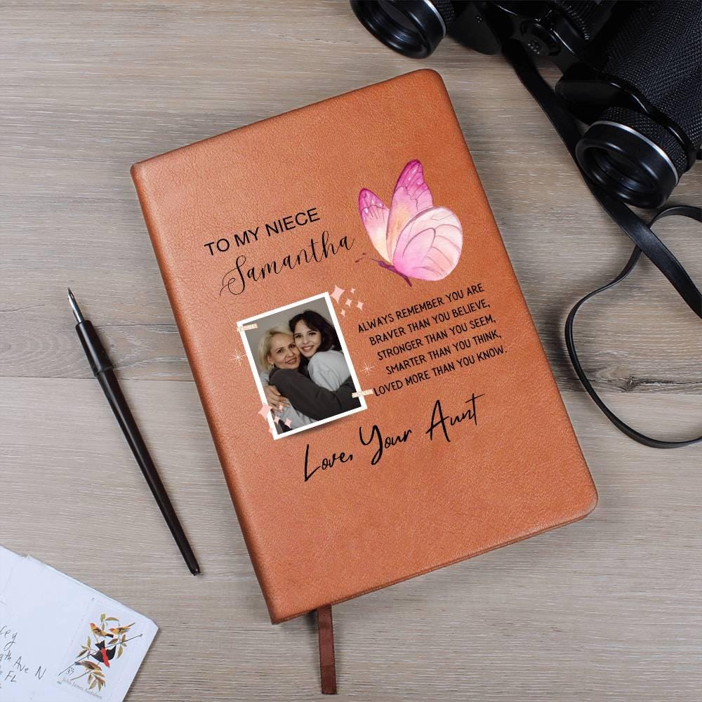 Personalized Niece Journal – Gift from Aunt for Niece Birthday – view 10