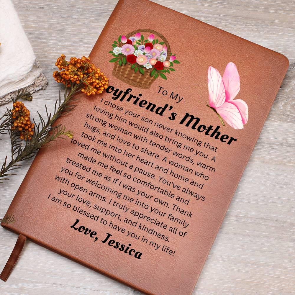 Personalized Gift for Boyfriends Mom – Future Mother-in-Law Journal – view 2