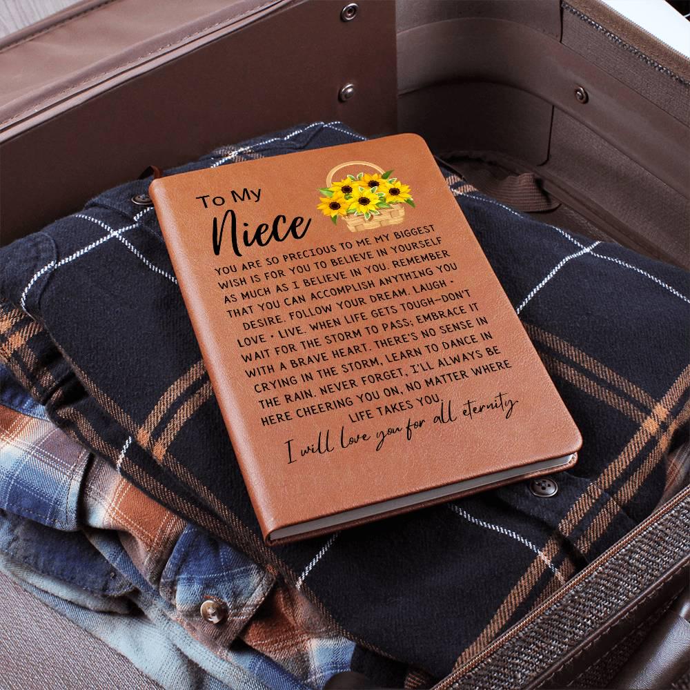 Personalized Niece Journal – Gift from Aunt for Niece Birthday – view 6