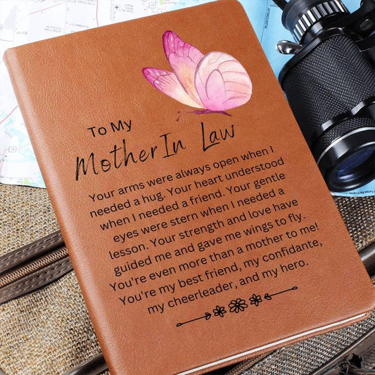 Mother in Law Custom Butterfly Journal – Gifts from Daughter in Law