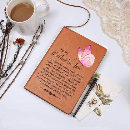 Mother in Law Custom Butterfly Journal – Gifts from Daughter in Law – view 10