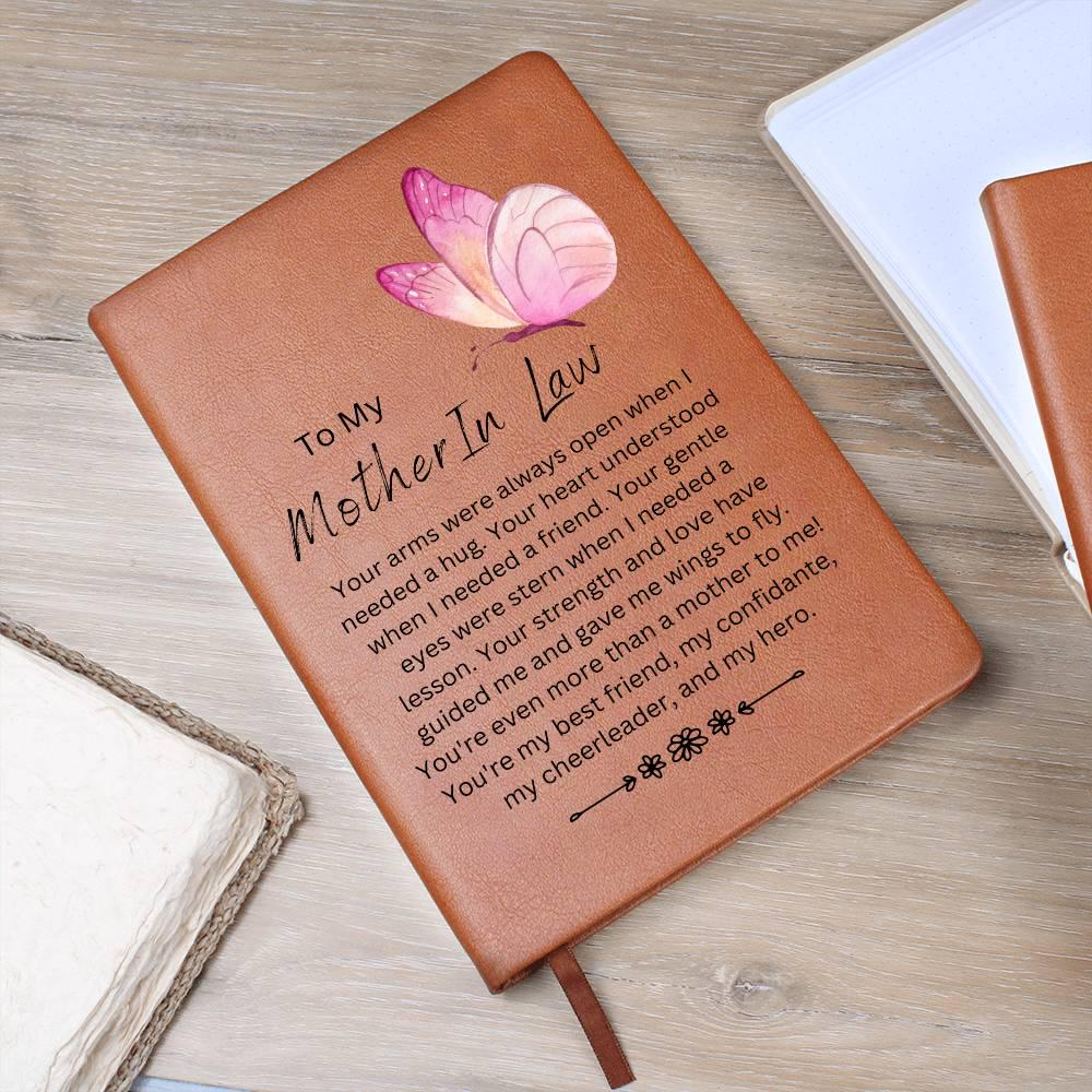 Mother in Law Custom Butterfly Journal – Gifts from Daughter in Law – view 8