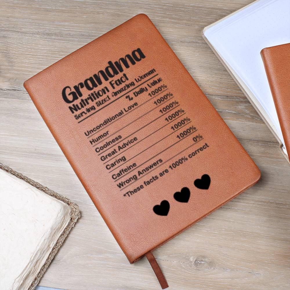 Personalized Grandma Gift Leather Journal – Grandma Mothers Day Gift – view 5