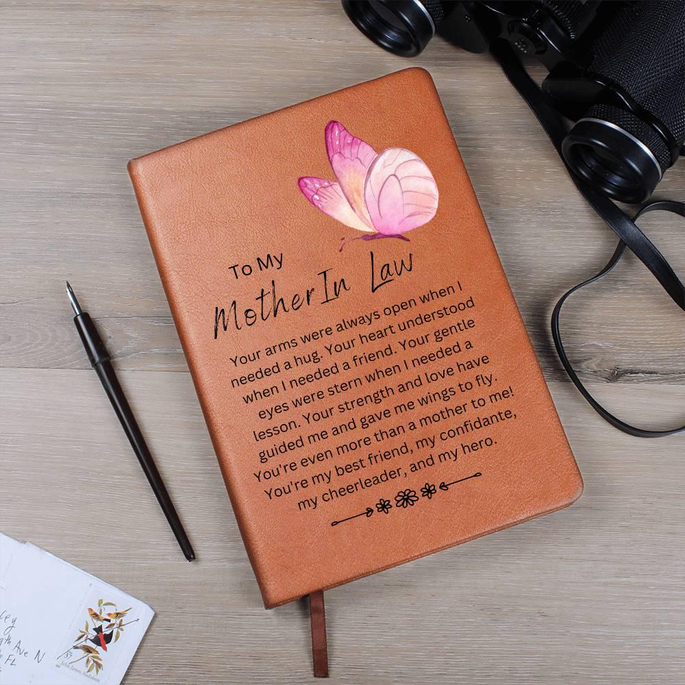 Mother in Law Custom Butterfly Journal – Gifts from Daughter in Law – view 7