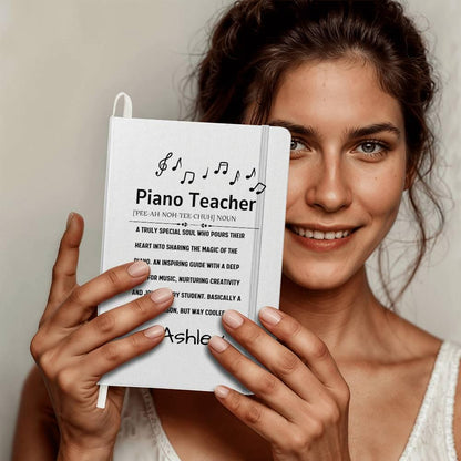 Personalized Piano Teacher Definition Ambassador Bound Journal – view 8