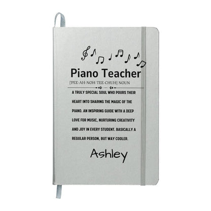 Personalized Piano Teacher Definition Ambassador Bound Journal – view 6