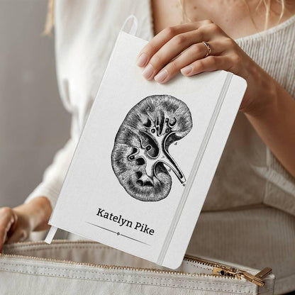 Kidney Doctor Urologists Personalized Leather Journal