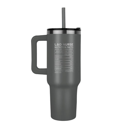Labor and Delivery Nurse 40 oz Leaser printed Tumbler – view 6