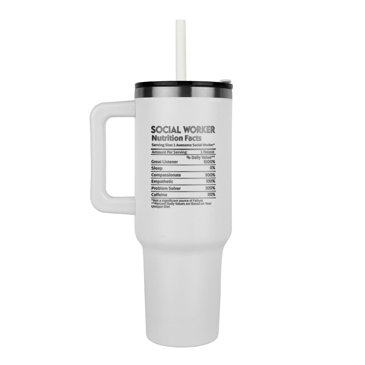 Social Worker 40 oz Tumbler Gift – Volunteer Gift – view 3