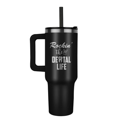Dental Life 40 oz Leaser Engraved Tumbler – Gifts for Dentist – view 7