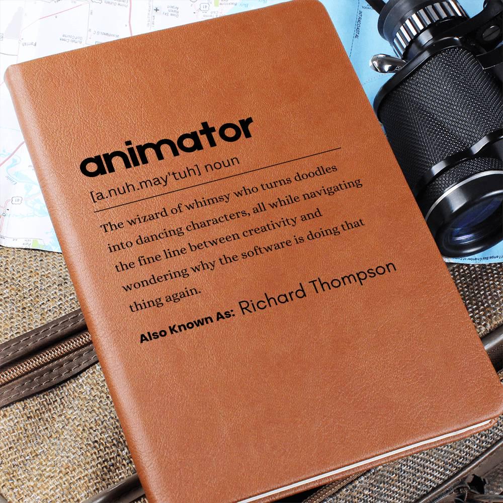 Personalized Animator Definition Journal – Gift for Animator – view 7