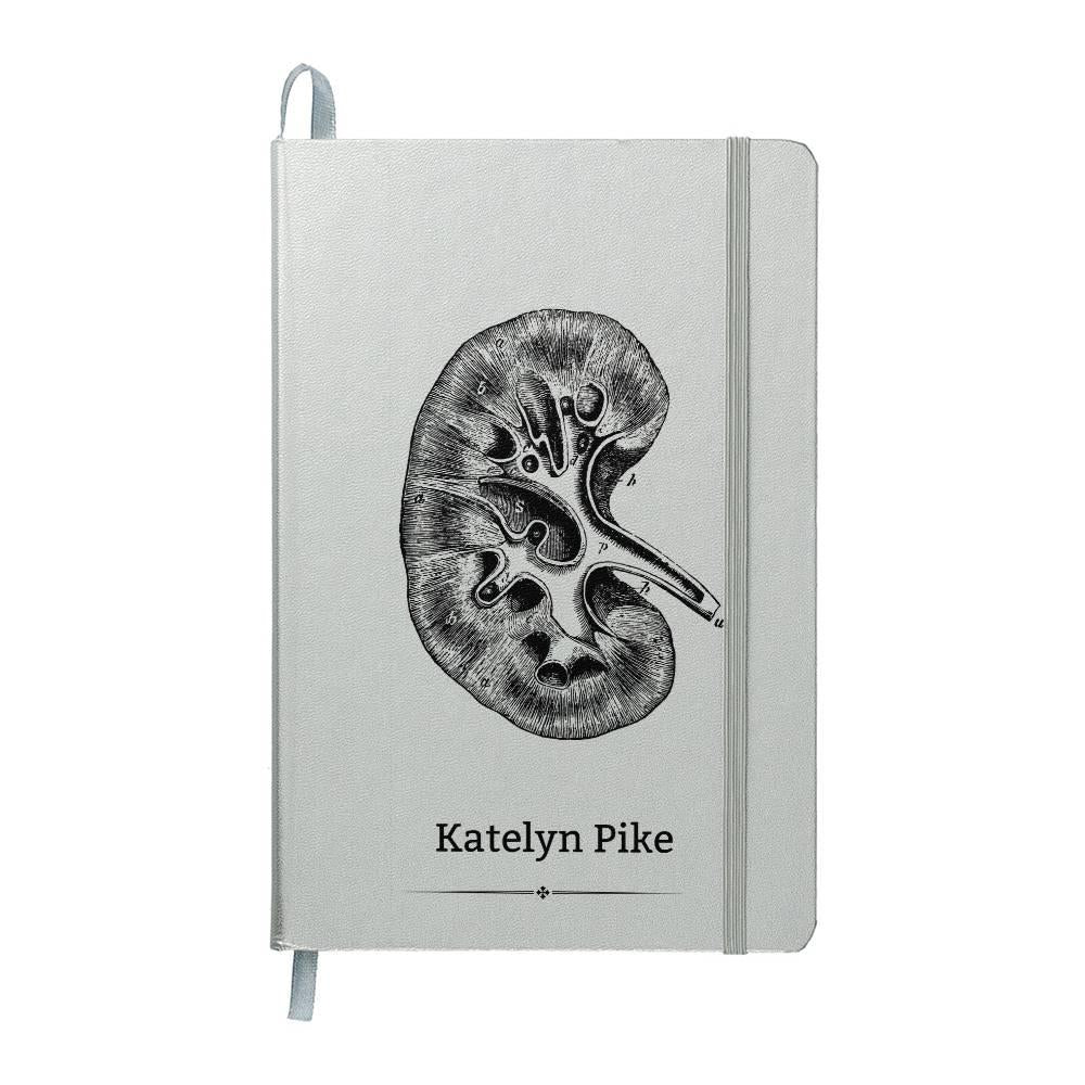 Kidney Doctor Urologists Personalized Leather Journal – view 4