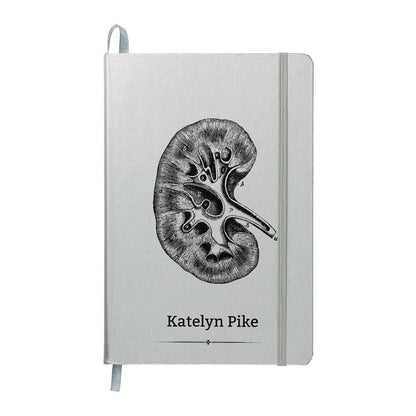 Kidney Doctor Urologists Personalized Leather Journal – view 4